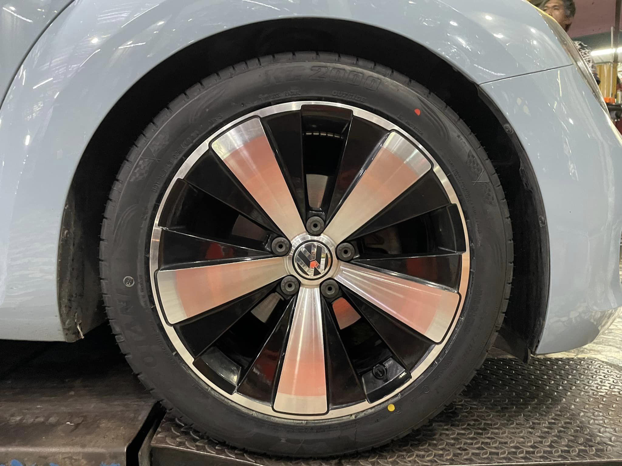 🚘 Volkswagen_Beetle🛞เปลี่ยนยาง #OTANI #KC2000 235/45R18🔥