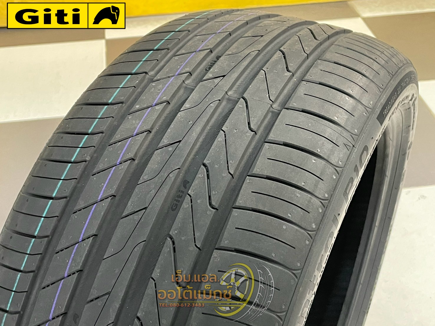 GitiControl P10 ขนาด 225/40R18 ปี 2025 เป็นยางสปอร์ตสมรรถนะสูง