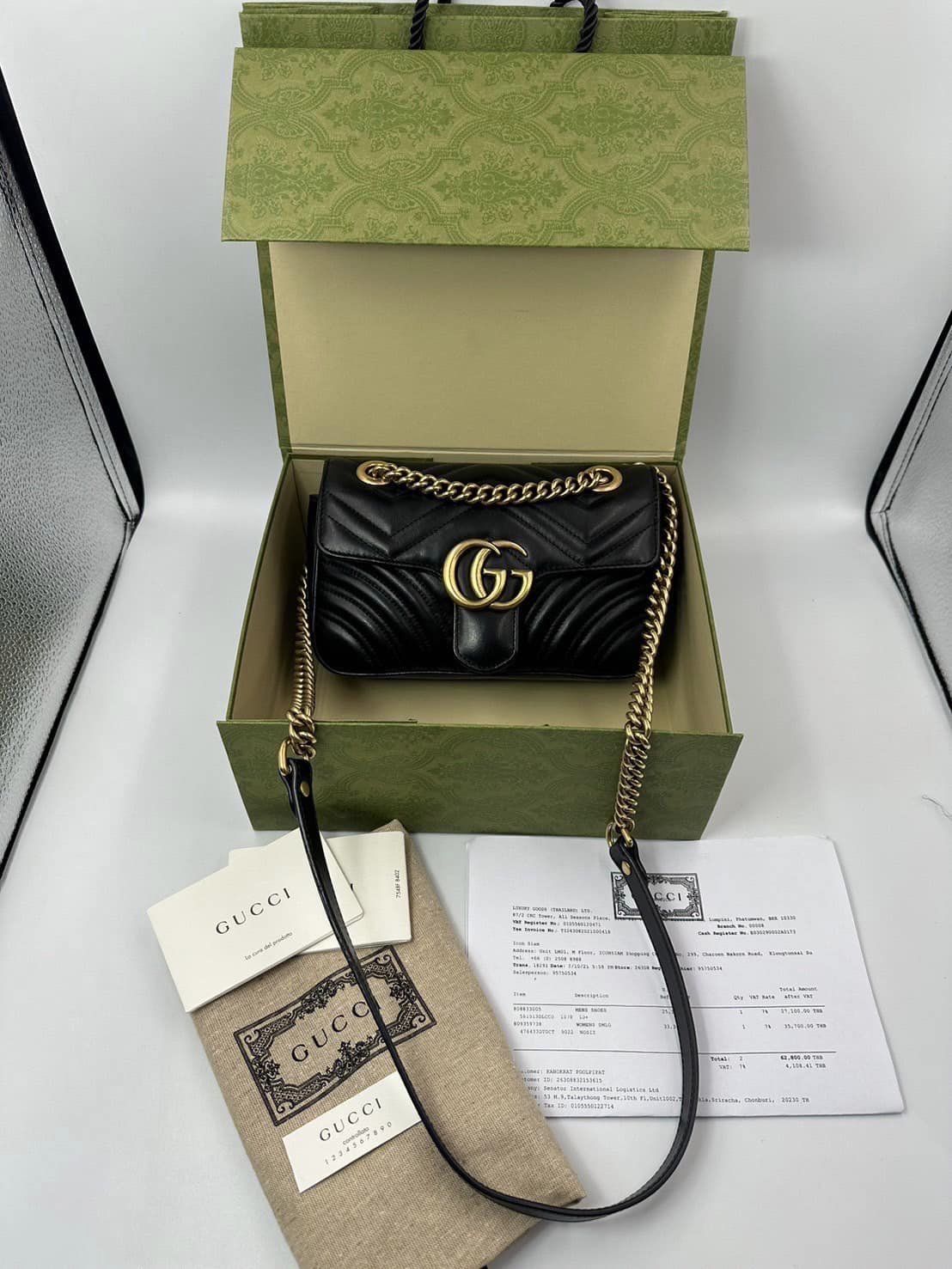 Gucci marmont22 มือสอง