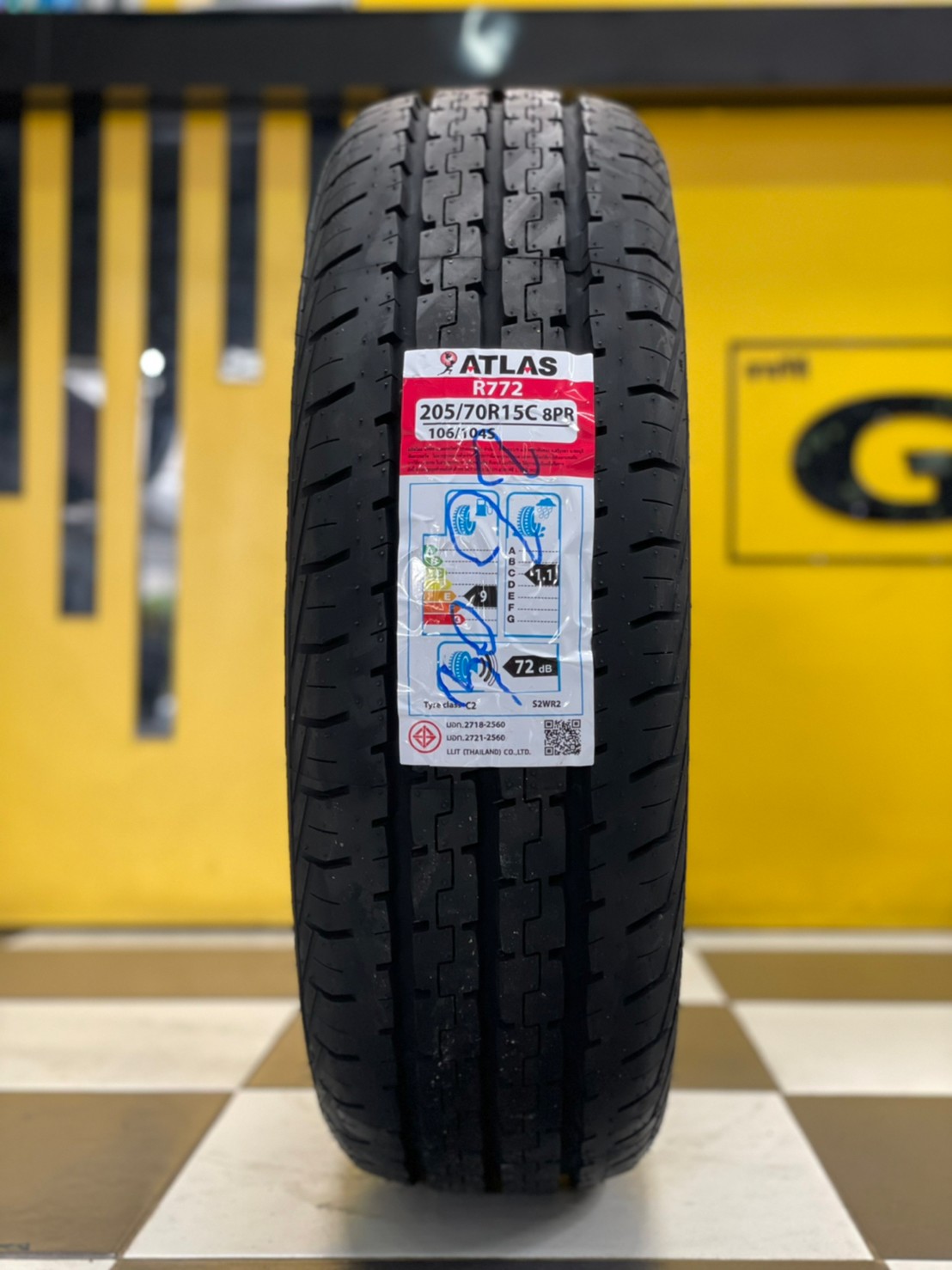 ATLAS R772 205/70R15 ยางใหม่ปี 2022