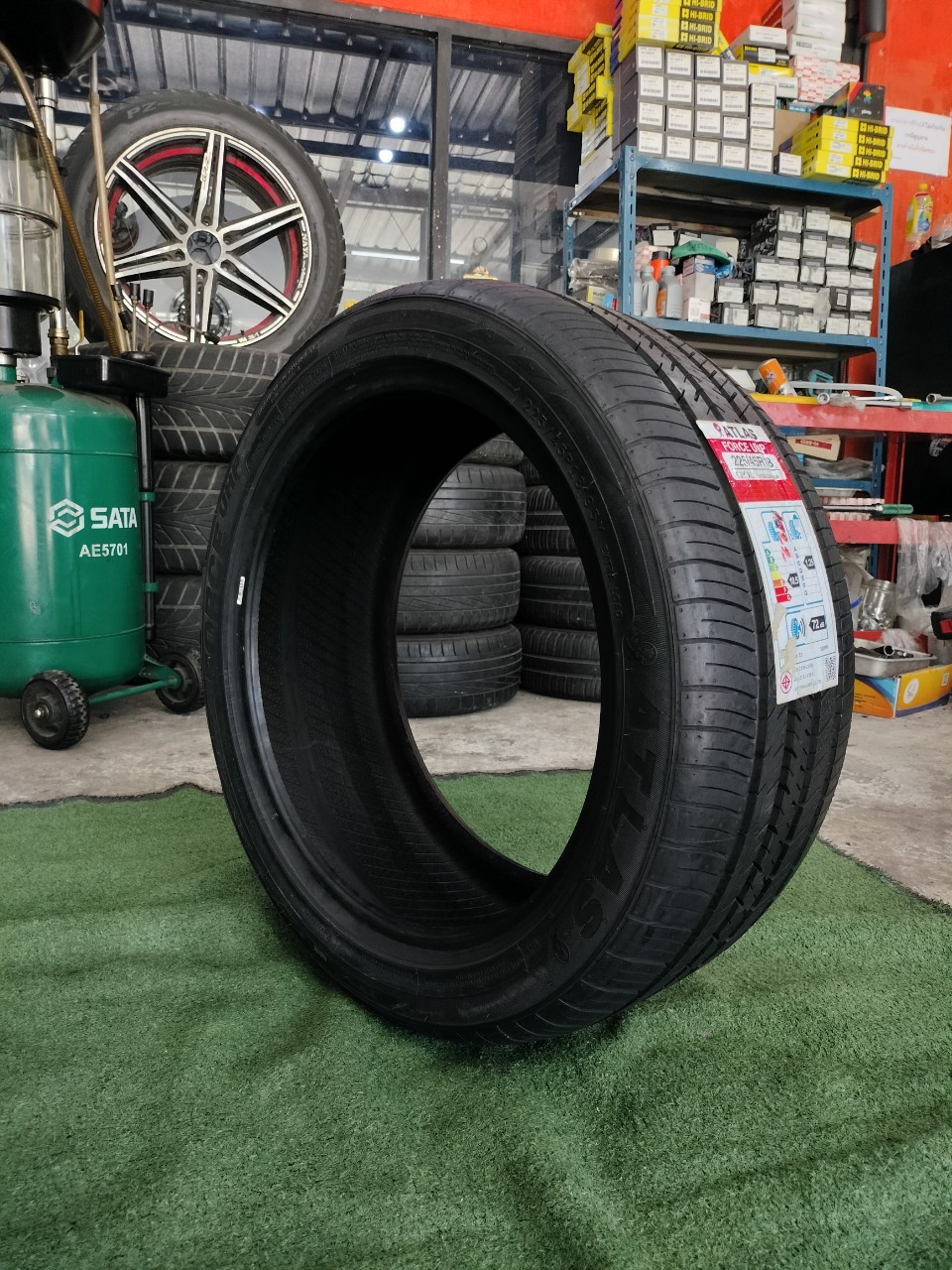 225/45R18 ATLAS FORCE UHP ยางใหม่ปี2022 ยางสัญชาติอเมริกัน Made in Thailand
