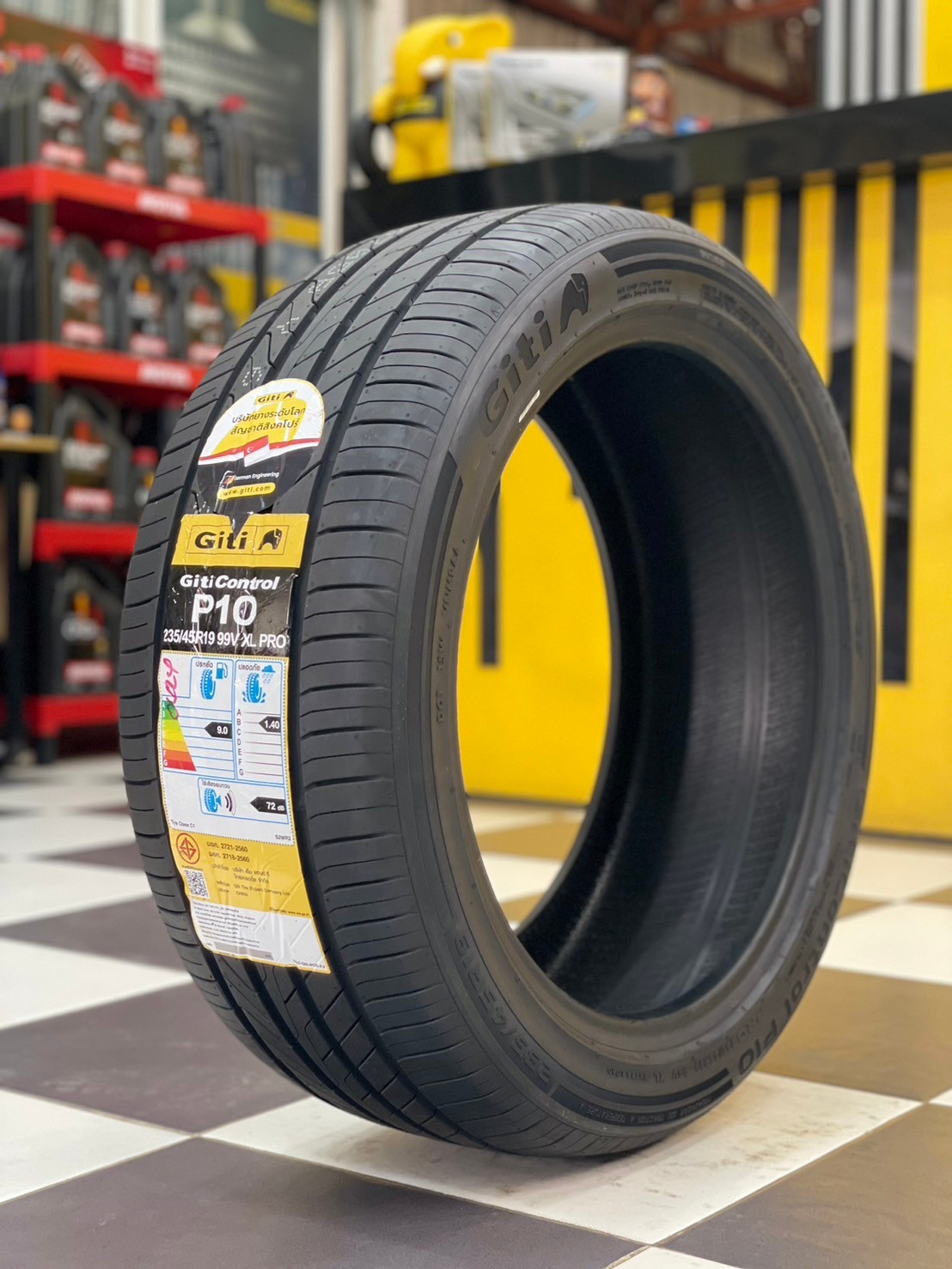ยางใหม่ GITI Control P10 235/45R19 ยางใหม่ปี2024