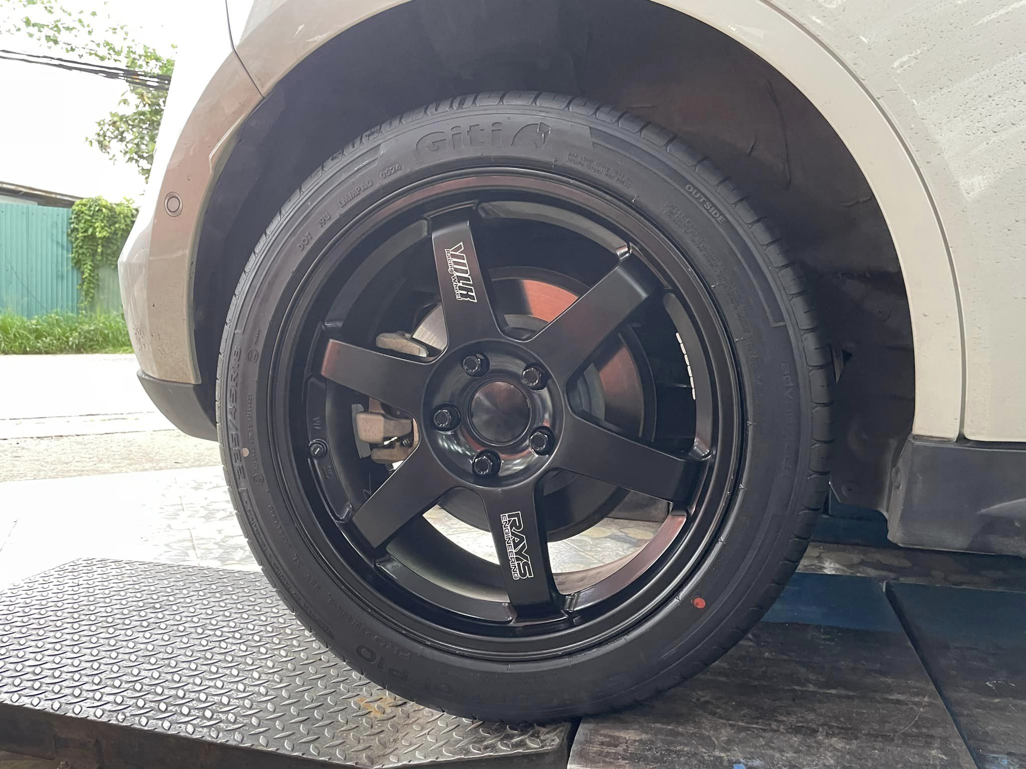 #ORA_GOOD CATเปลี่ยนยาง #GITI_CONTROL P10 235/45R18