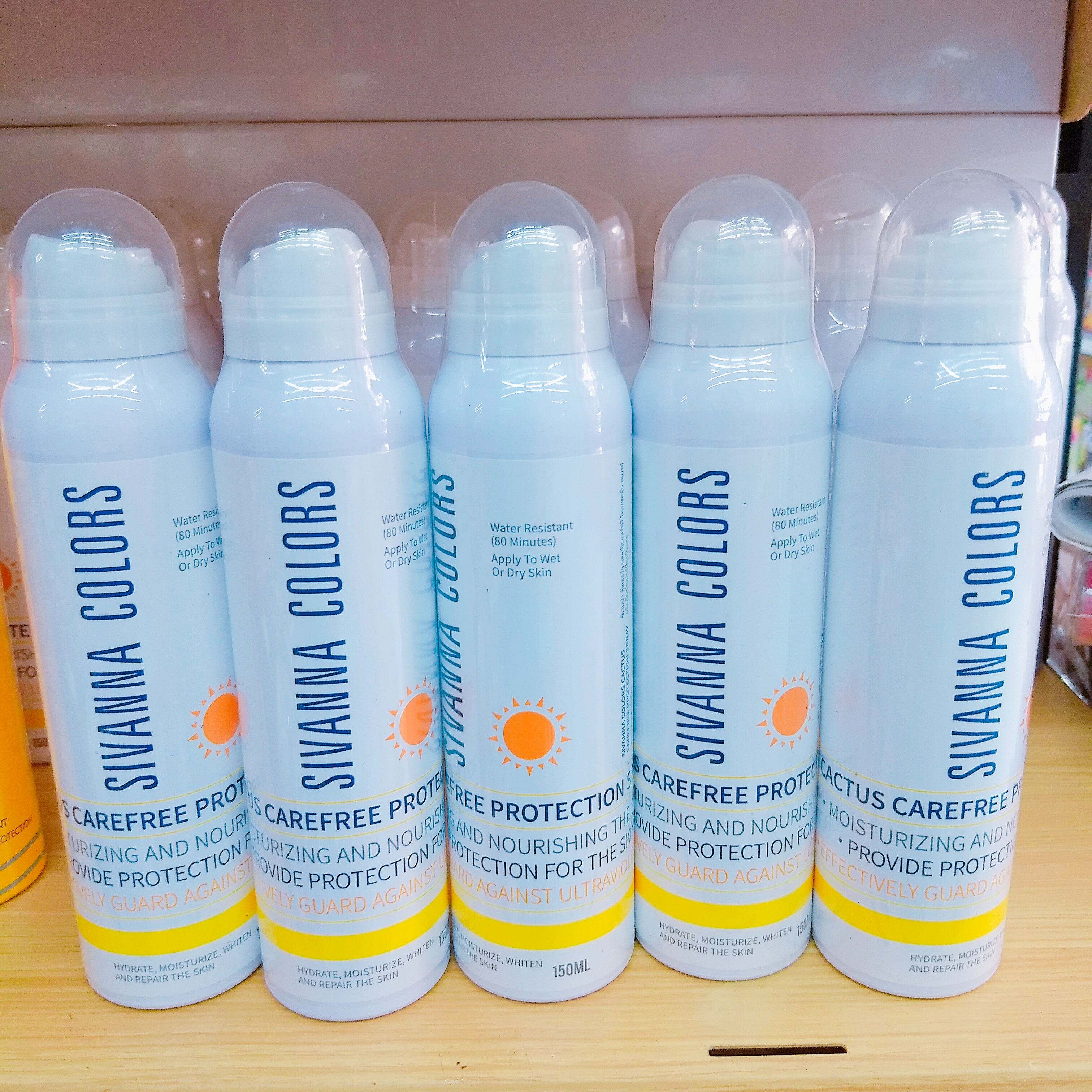 Sivanna colors cactus carefree protection spray HF-129