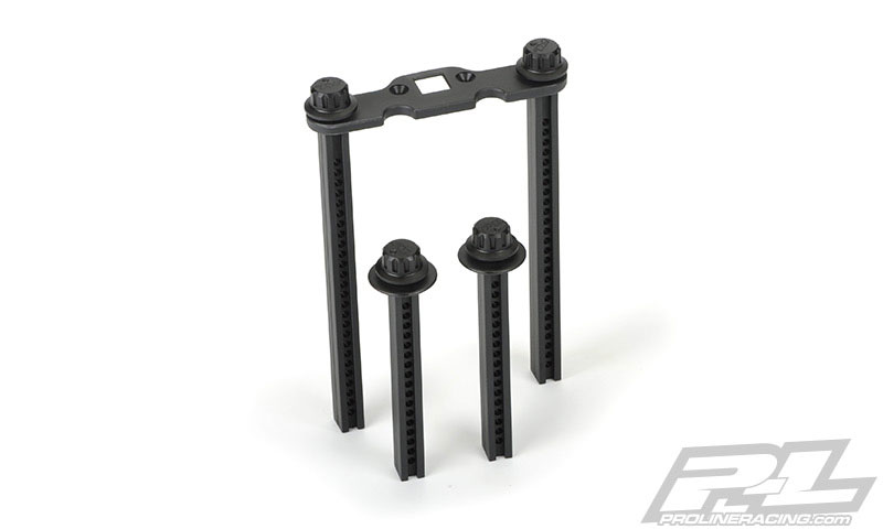 PRO-6307-00 Extended Front and Rear Body Mounts (REVO 3.3, E-REVO, Summit) for REVO 3.3, E-REVO and SUMMIT