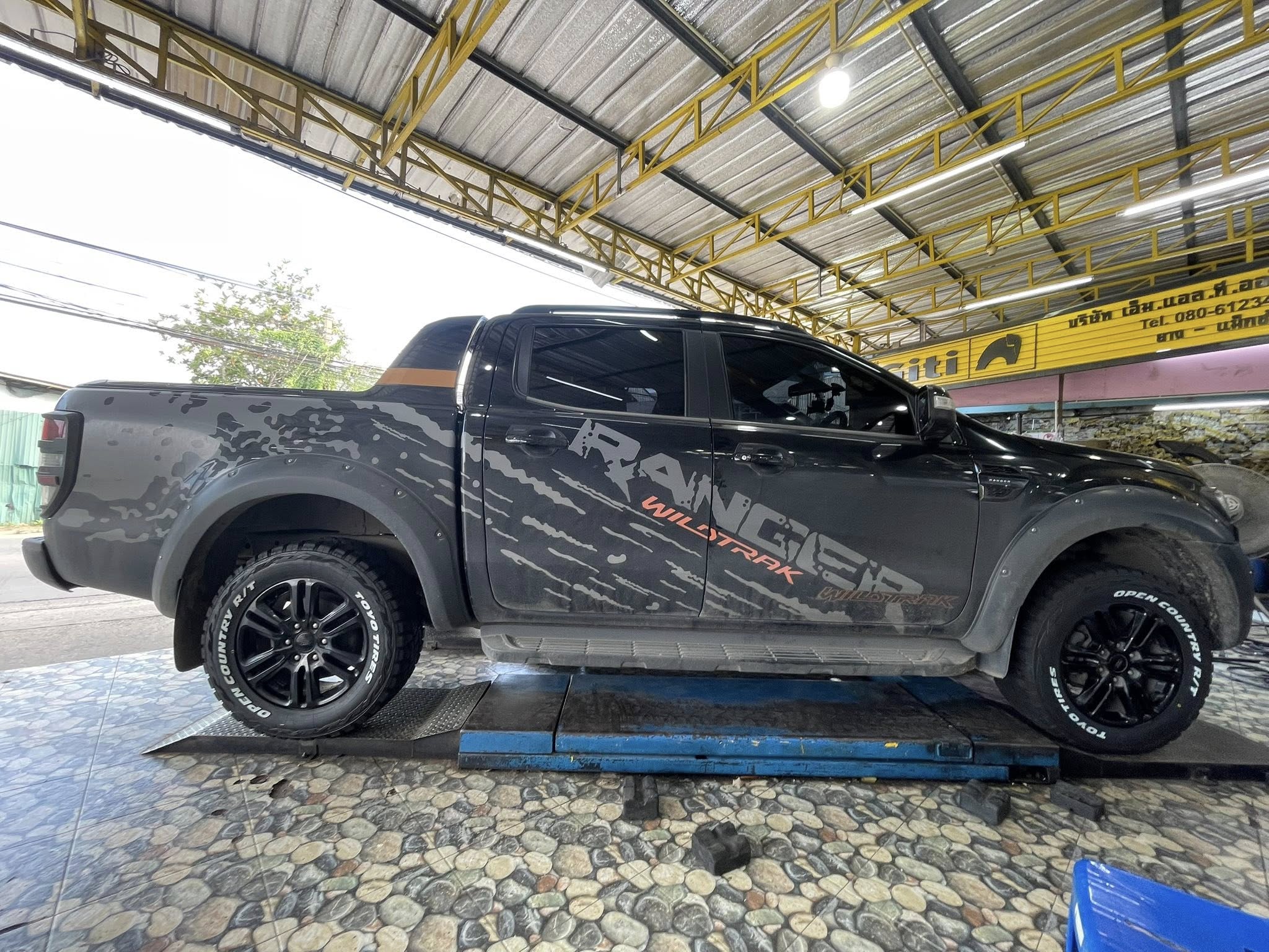 FORD_RANGER🚘 เปลี่ยนยาง 🐘#TOYO_RT_265/60R18