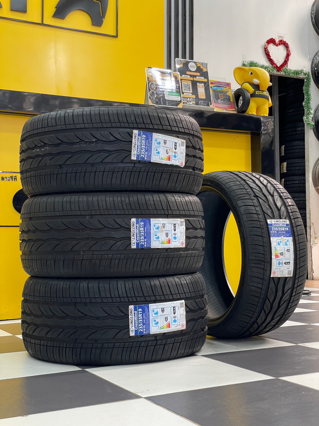 ยางใหม่ LINGLONG CROSSWIND 235/35R19💥💥 ยางสมมรถนะสูง ราคาโปรโมชั่นพิเศษ เพียง4 เส้น