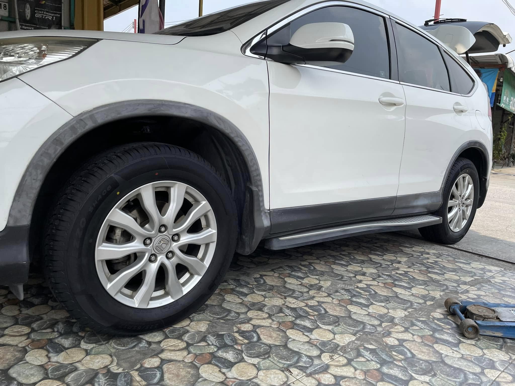 #HONDA_CRV 🚘เปลี่ยนยาง 🛞🐘#SAILUN #SH406 225/65R17