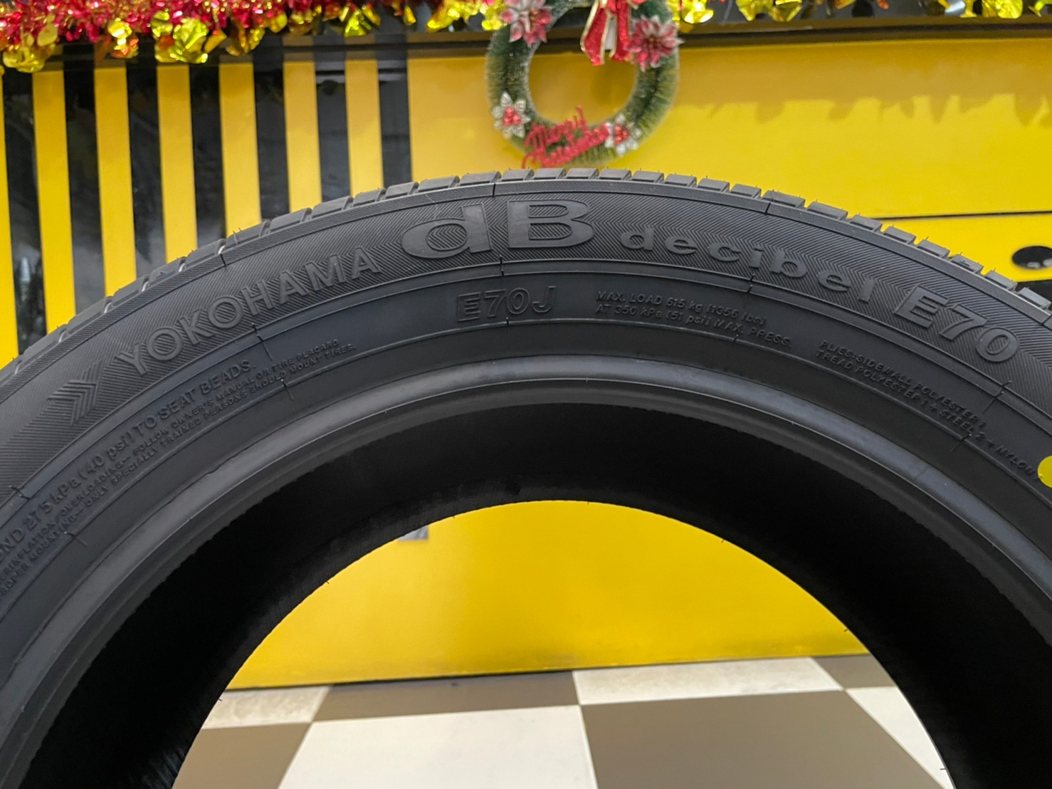 ยางใหม่YOKOHAMA ADVAN DB E70 205/55R16 ยางใหม่ปี2023
