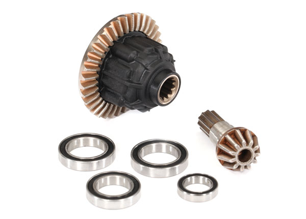 7880 Differential, front, complete (fits X-MaxxÂ® 8s or XRTâ„¢)