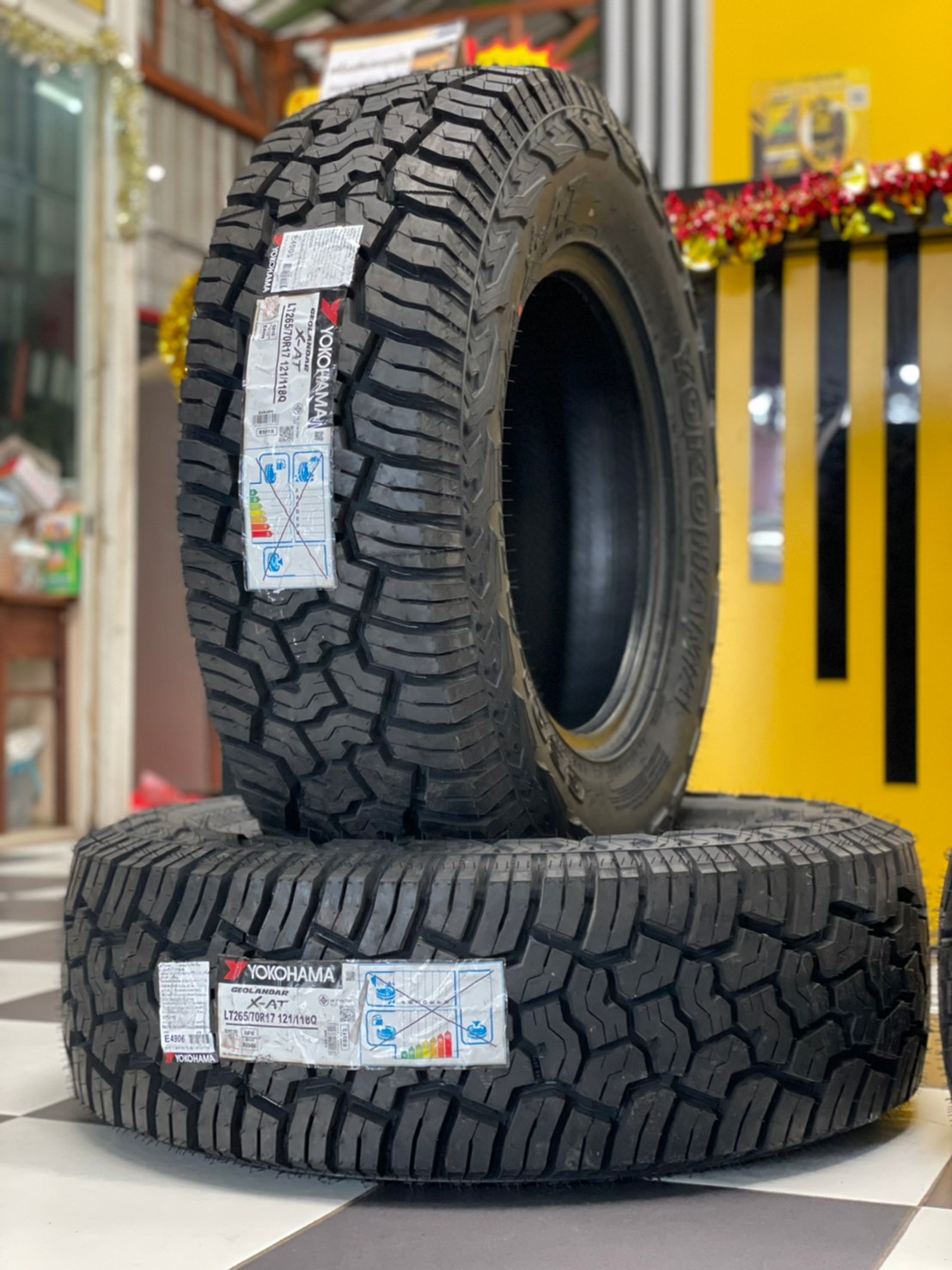 YOKOHAMA รุ่น GEOLANDAR X-AT G016 265/70R17 ยางใหม่ปี2022