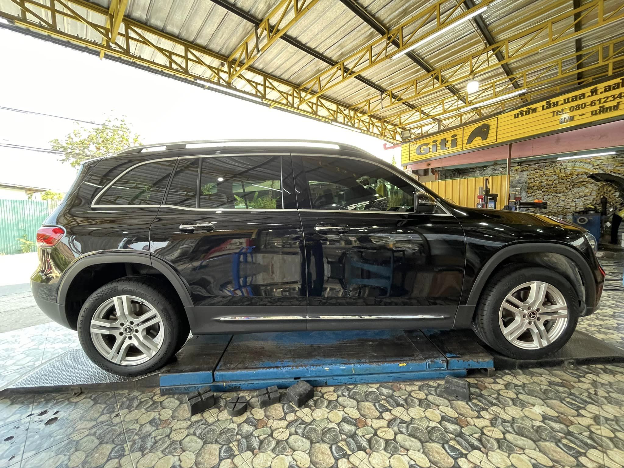 BENZ GLB200 เปลี่ยนยาง 🛞🐘#Continental #MC6 235/55R18