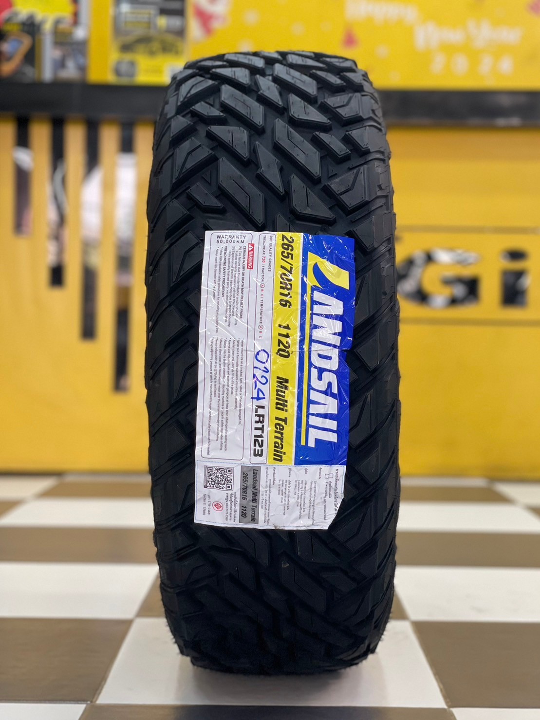 🛑#LANDSAIL_RT_265/70R16 ยางใหม่ปี2024 ยางตัวหนังสือสีขาว