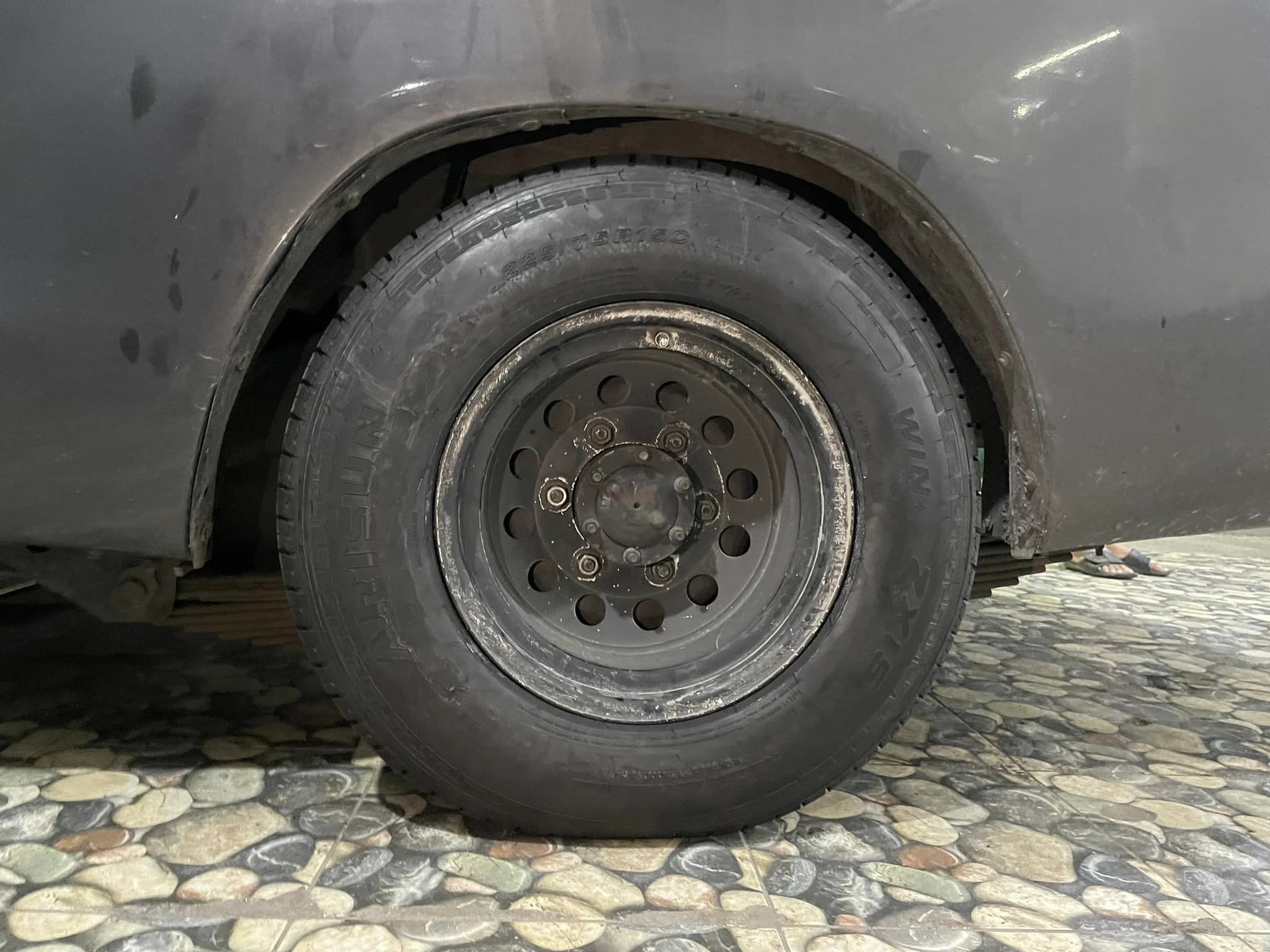 เปลี่ยนยาง #TOYOTA_REVO #ARISUN_ZX15_225/75R15