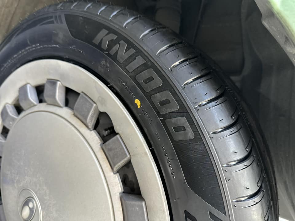 🚘 #ORA_GOODCAT #เปลี่ยนยาง #ยางรถไฟฟ้า 🛞 ￼#OTANI #KN1000 215/55R17