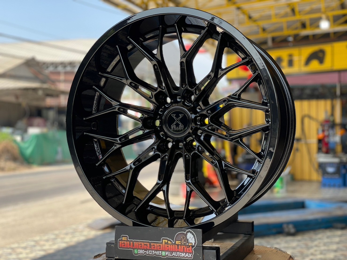 ล้อแม็กใหม่ขอบ20 งาน #HOF_RACING_WHEEL 20x9.5 6x139.7 ET0 สีดำเงา