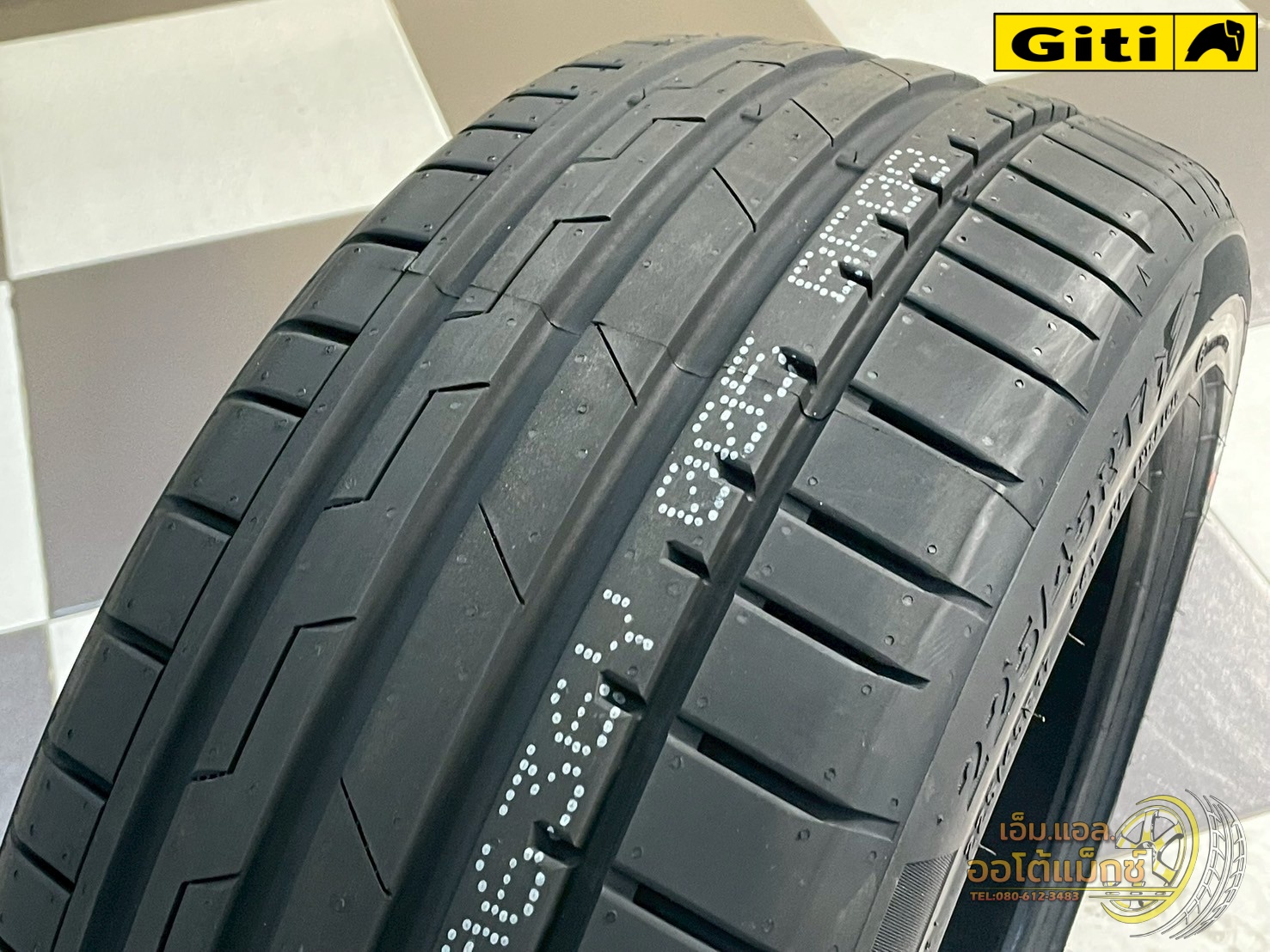 ยางGITI SportS2 225/45R17 ยางใหม่ปี2025