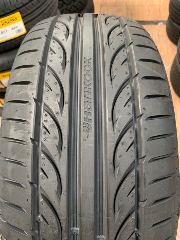 Hankook V12 195/50R15 ยางใหม่ลายสปอร์ต สมรรถนะสูง นุ่มเงียบ พร้อมติตดั้งฟรี