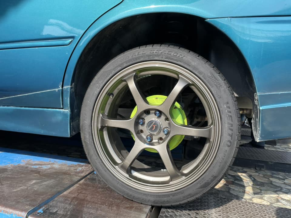 #TOYOTA_COROLLA🛞เปลี่ยนยาง #AUSTONE_SP702_205/45R17