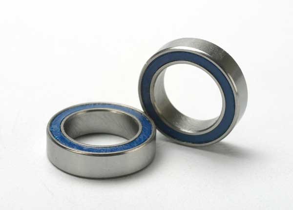 5119 Ball bearings, blue rubber sealed (10x15x4mm) (2)