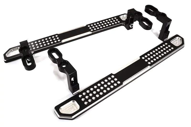 INT-C29556 Alloy Machined Side Step Plate Set for Traxxas TRX-4 Scale & Trail Crawler