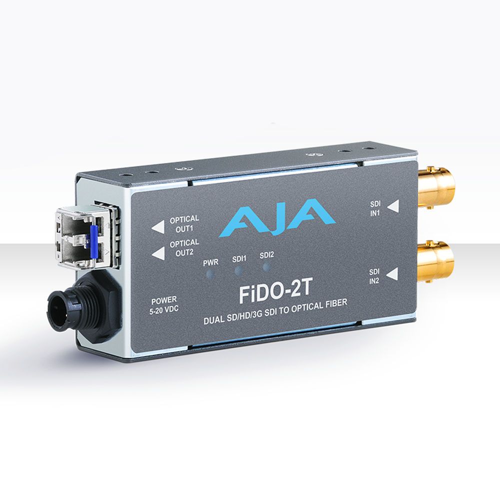 FiDO-2T-CWDM Dual channel SDI to LC Fiber Converter with CWDM