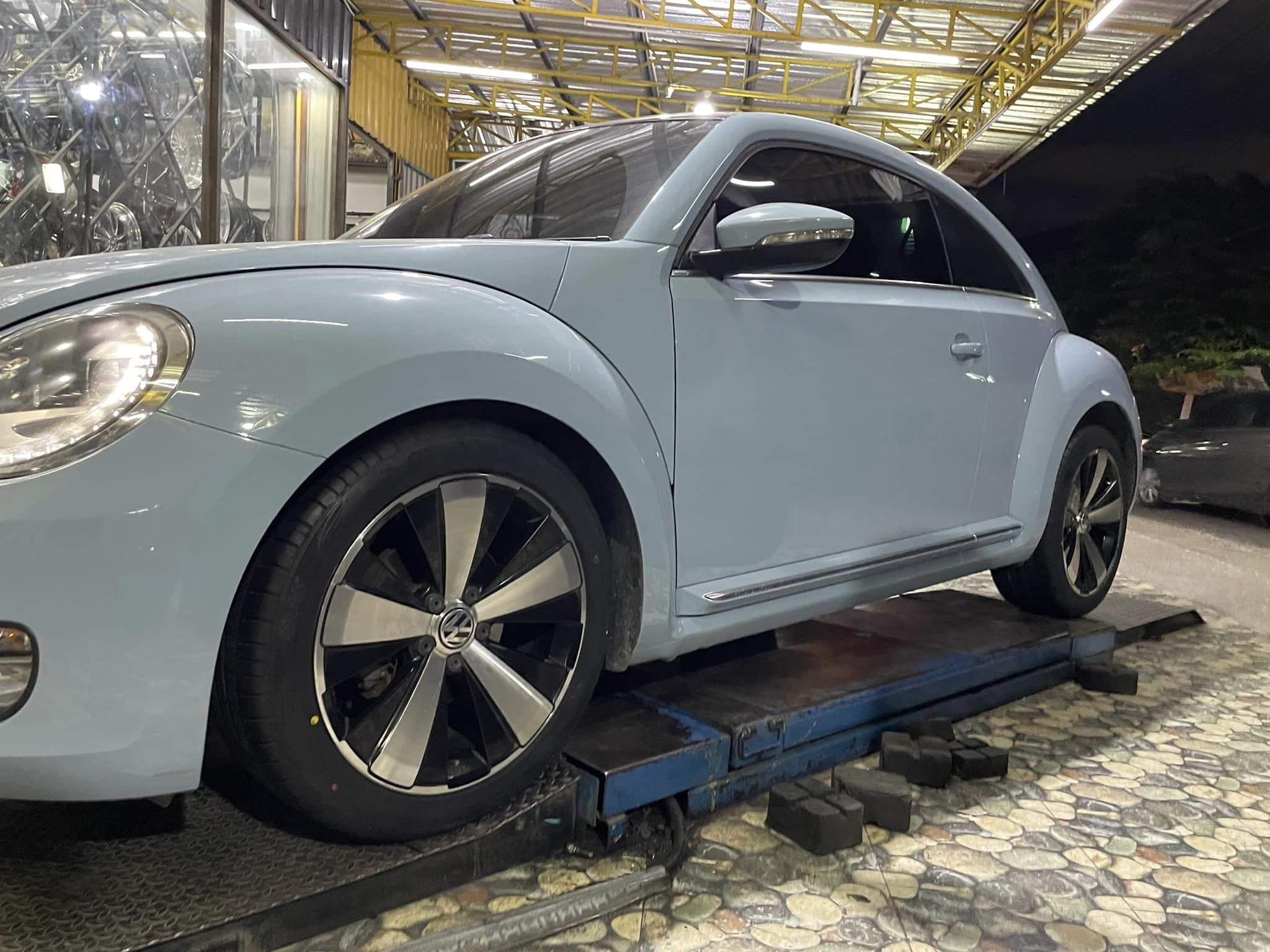 🚘 Volkswagen_Beetle🛞เปลี่ยนยาง #OTANI #KC2000 235/45R18🔥