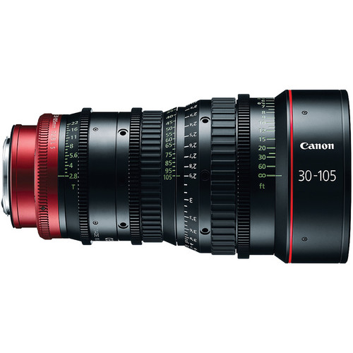 เลนส์ Canon CN-E 30-105mm T2.8 L S Telephoto Cinema Zoom Lens with EF Mount