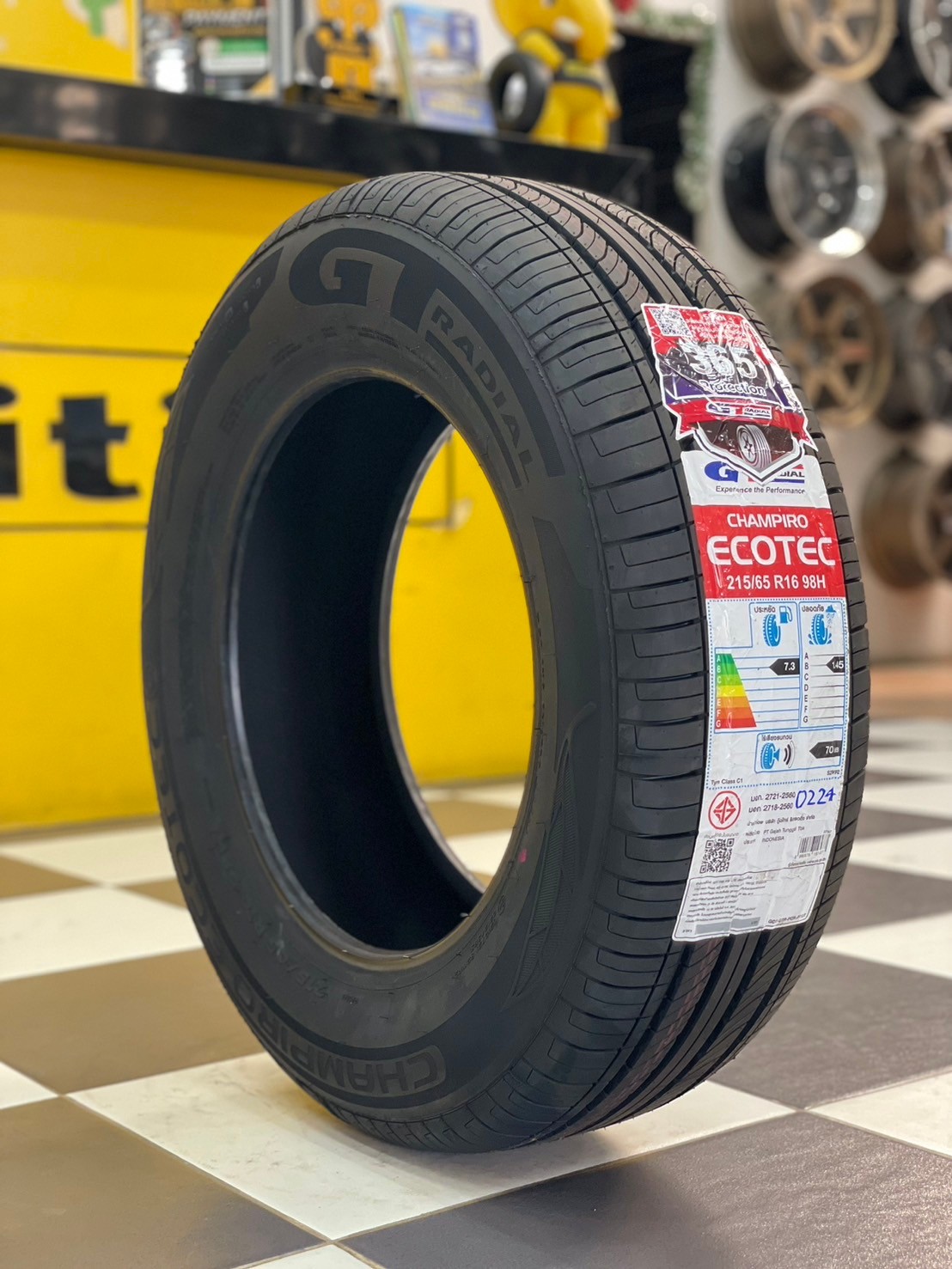 GT RADAIL CHAMPIRO ECOTEC 215/65R16 ยางใหม่ปี2024