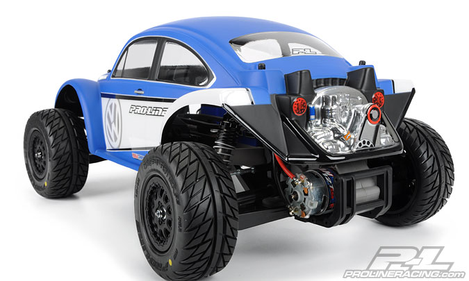 PRO-3238-63 1/10 VW Full Fender Baja Bug Clear Body: Short Course (ใส่ได้กับ Slash2WD,Slash4X4 โดยไม่ต้องเปลี่ยนเสาบอดี้)