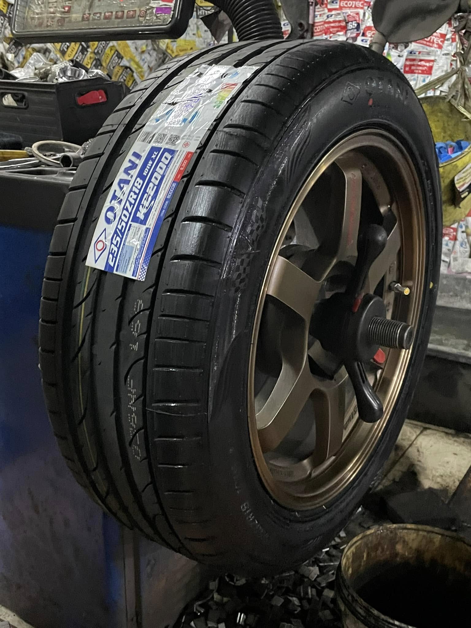 🚘 #HYUNDAI_H1 เปลี่ยนยาง #OTANI_KC2000_235/50R18🔥