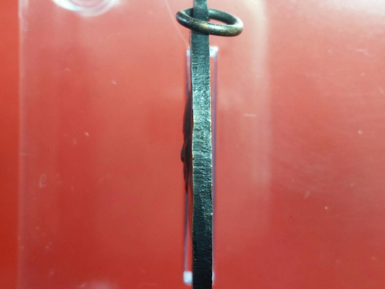 เหรียญหลวงพ่อแดง วัดเขาบันไดอิฐ รุ่นแจกผ้าป่า ปี2516 บล๊อกหางกระรอก