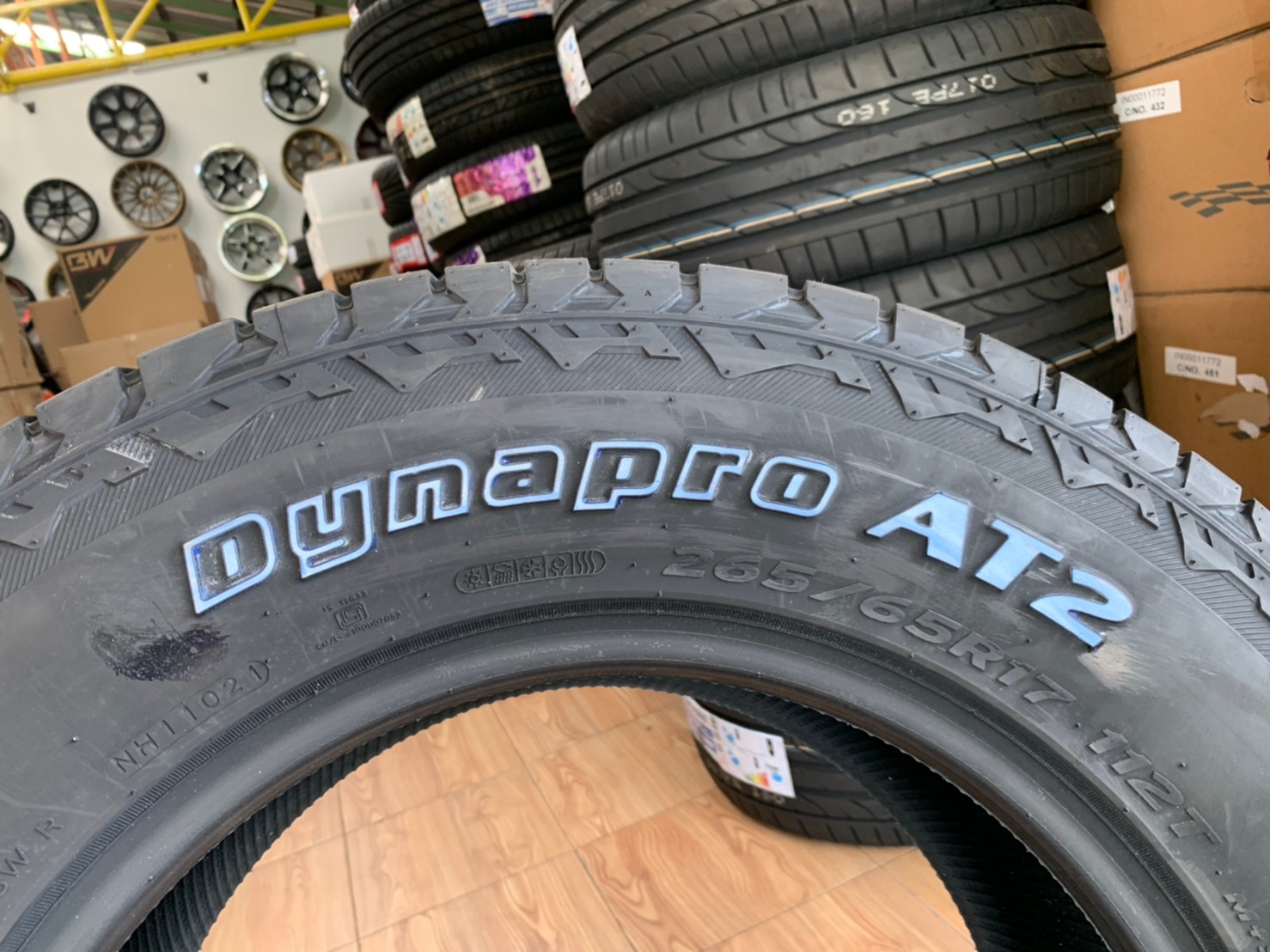265/65R17 Hankook Dynapro AT2 ยางใหม่ปี2021