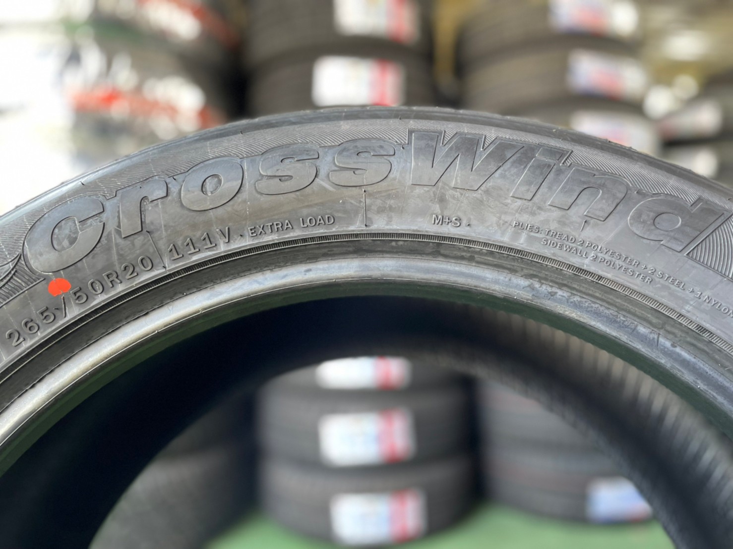 ยางใหม่ LINGLONG CROSSWIND 265/50R20 ยางใหม่ปี2022 ยางสปอร์ต