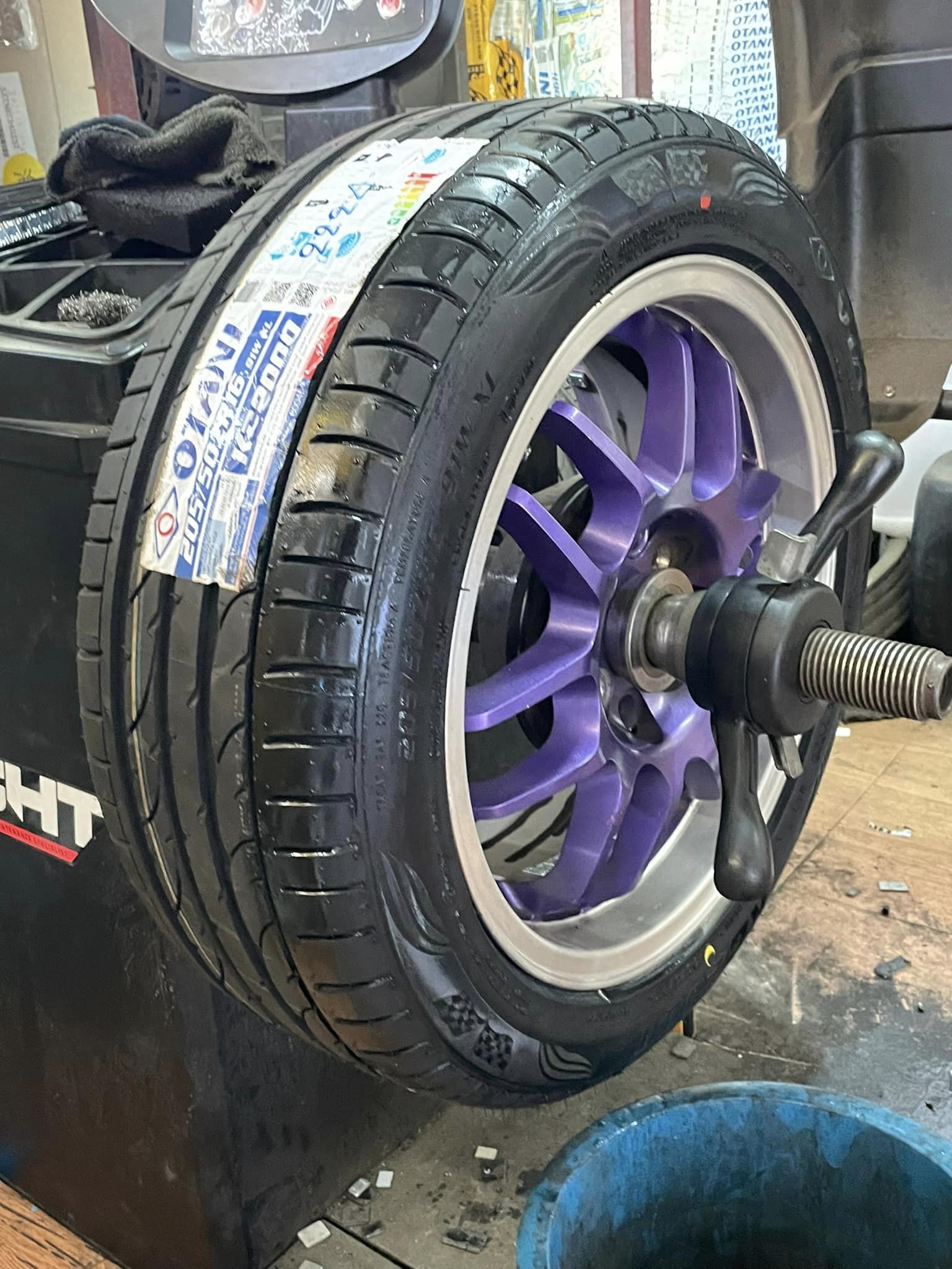 🚘 #HONDA_JAZZ🛠 เปลี่ยนยาง #OTANI #KC2000 205/50R16