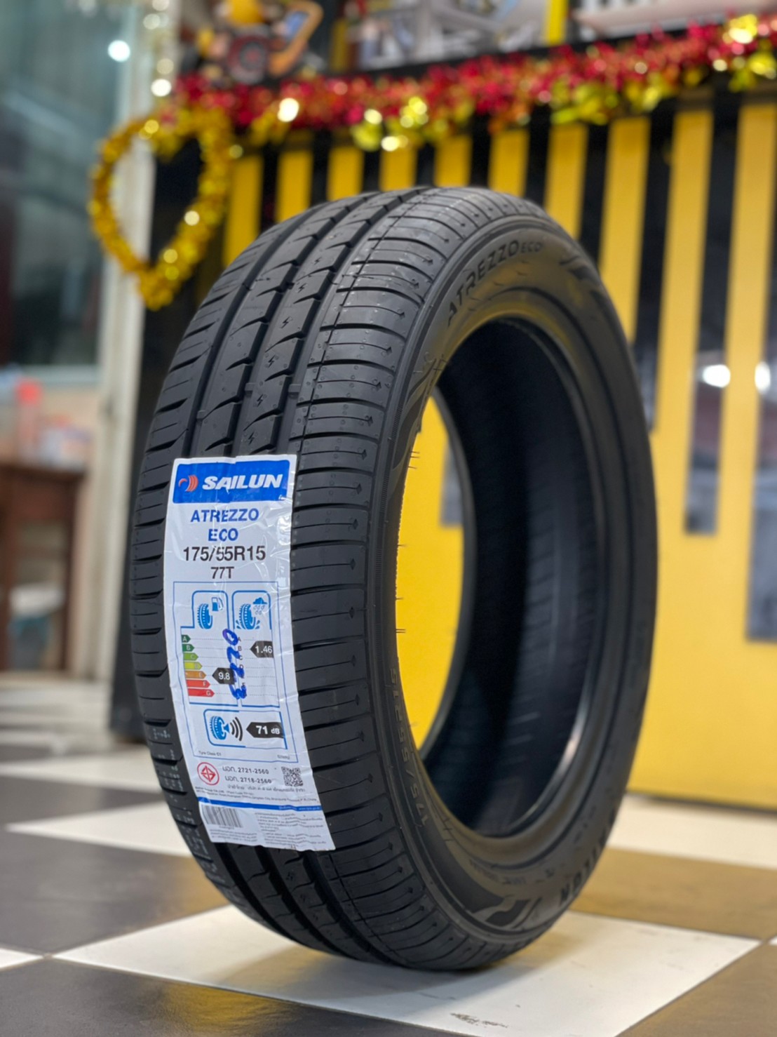 ยางใหม่ SAILUN ATREZZO ECO 175/55R15 ยางใหม่ปี2023