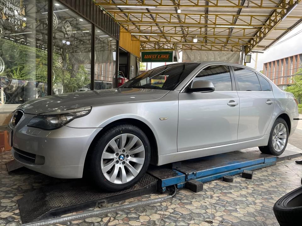 🚘 #BMW_520d🛞 เปลี่ยนยาง #OTANI #KC2000 225/50R17🔥 🔥🔥