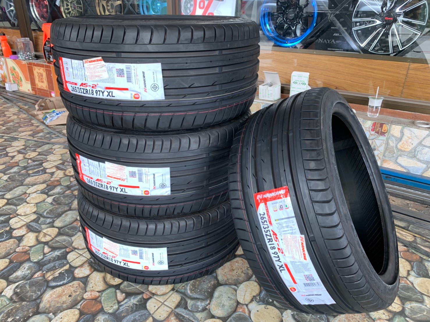 ยางใหม่ Nankang AS-2+ 265/35ZR18 ยางสปอร์ต