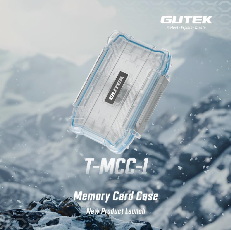GUTEK Memory Card Case (Transparent)