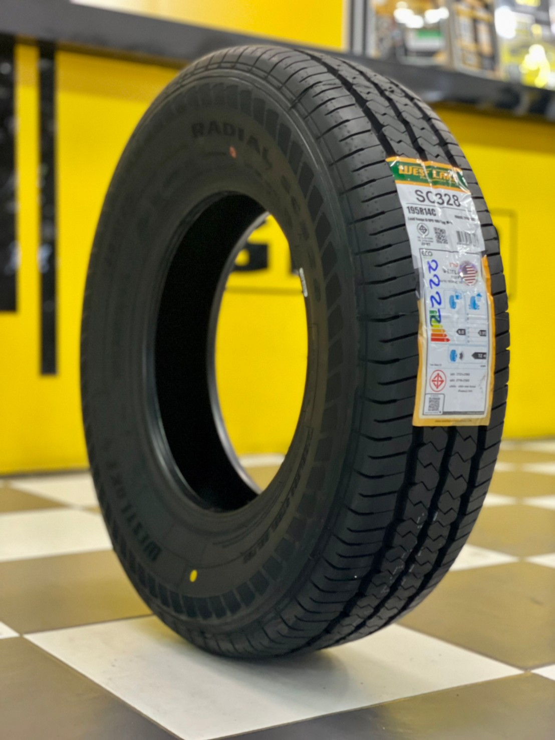 195R14 West Lake SC-328 ยางใหม่ปี2022