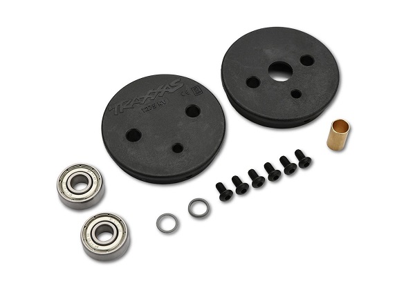 3492 Rebuild kit, Velineon® 1200XL (includes plastic endbells (2), 6x17x6mm ball bearings (2), 6x8x.3 washer (1), 6x8x1 washer (1), 7x6x12 spacer (1))