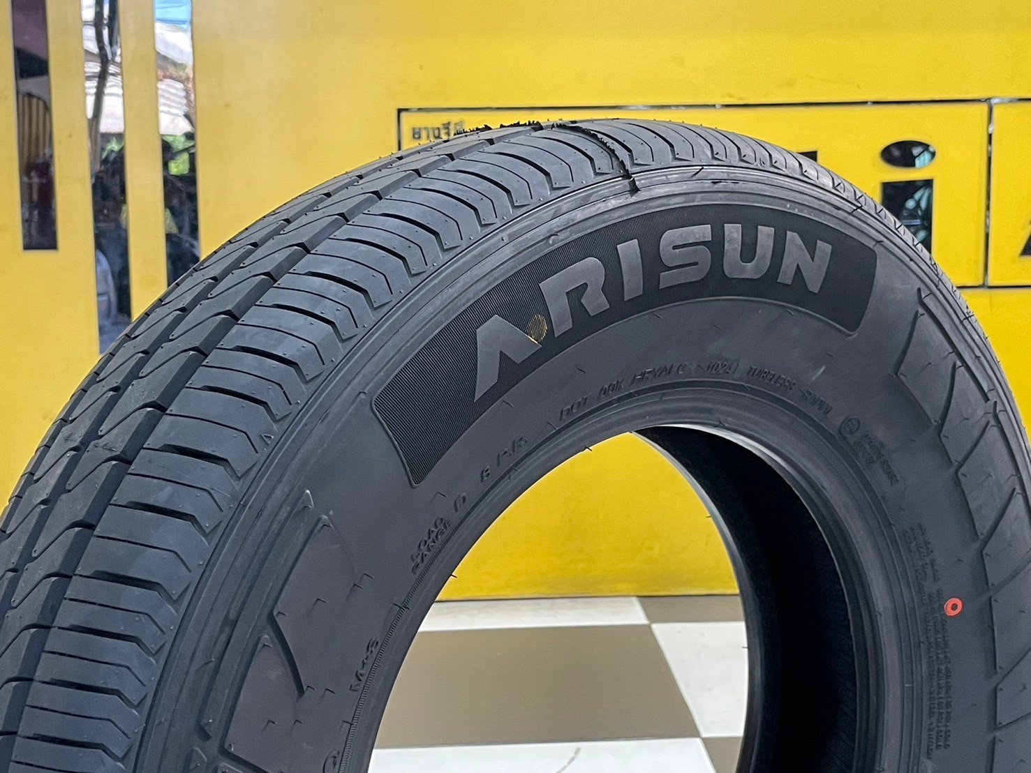 ยางกระบะบรรทุก 𝗔𝗿𝗶𝘀𝘂𝗻 🔴 ZX15 🔴 195R14C ยางใหม่ปี2024