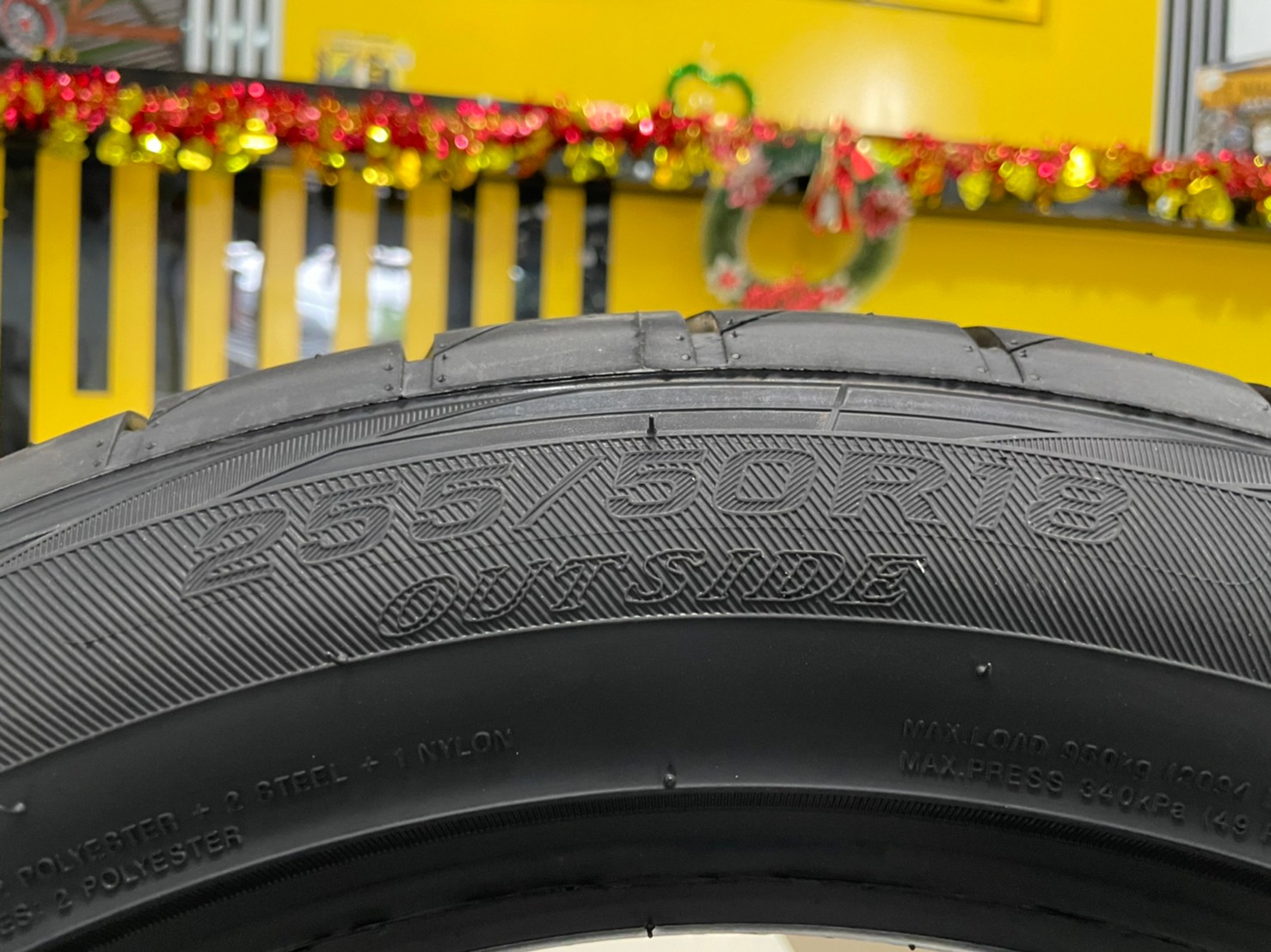 kinto v36 255/50R18 ยางใหม่ปี2023