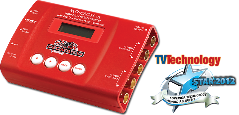 DECIMATOR MD-CROSS V2 HDMI / SDI CROSS CONVERTER