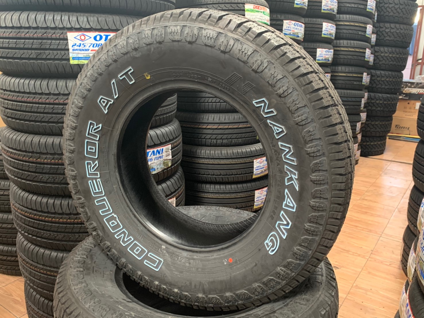 NANKANG AT-5 245/70R16 พร้อมจัดส่งฟรี ติดตั้งฟรีที่ร้าน