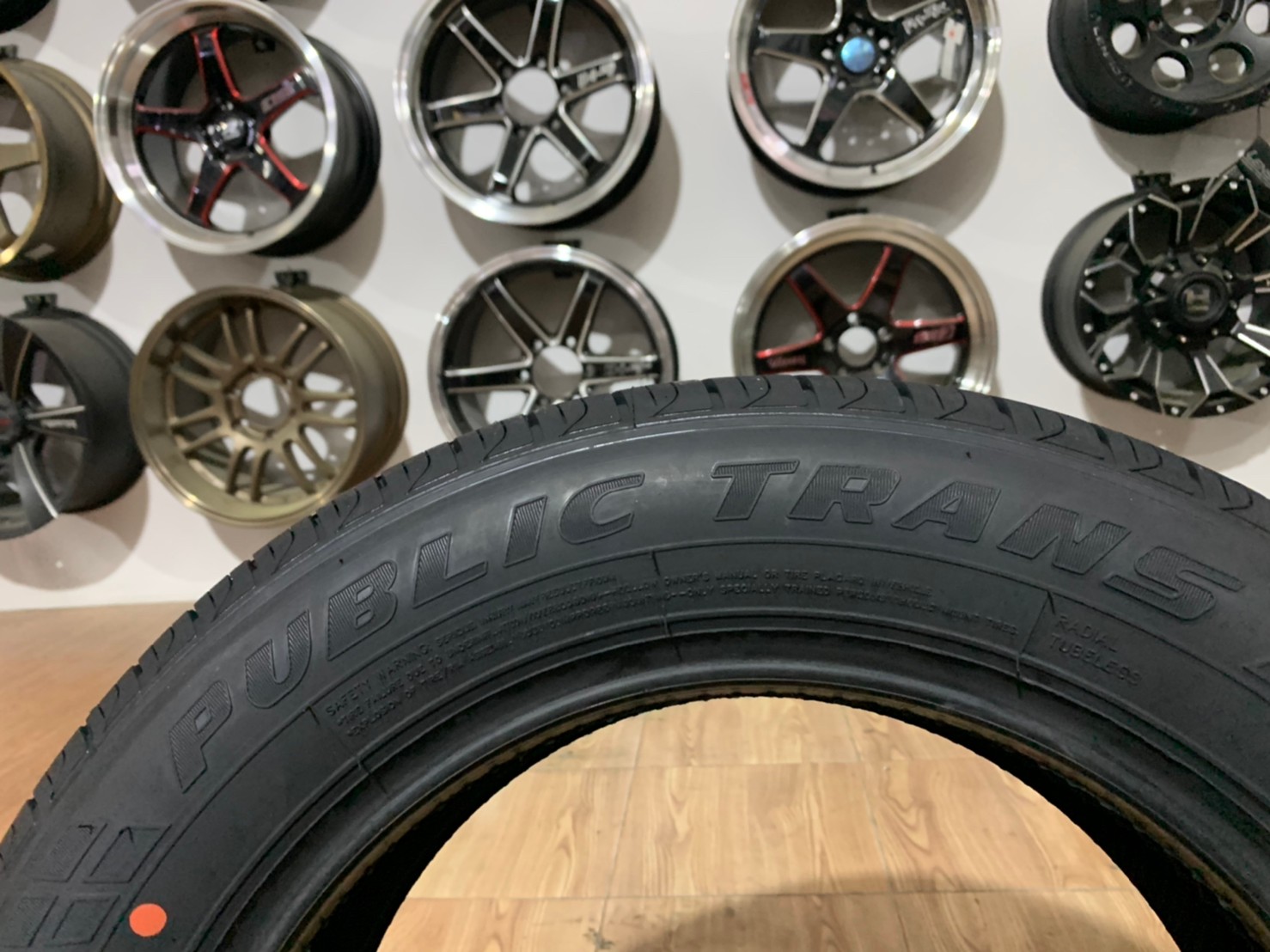 195/60R15 Deestone Public Trans R20 ยางใหม่ปี2021