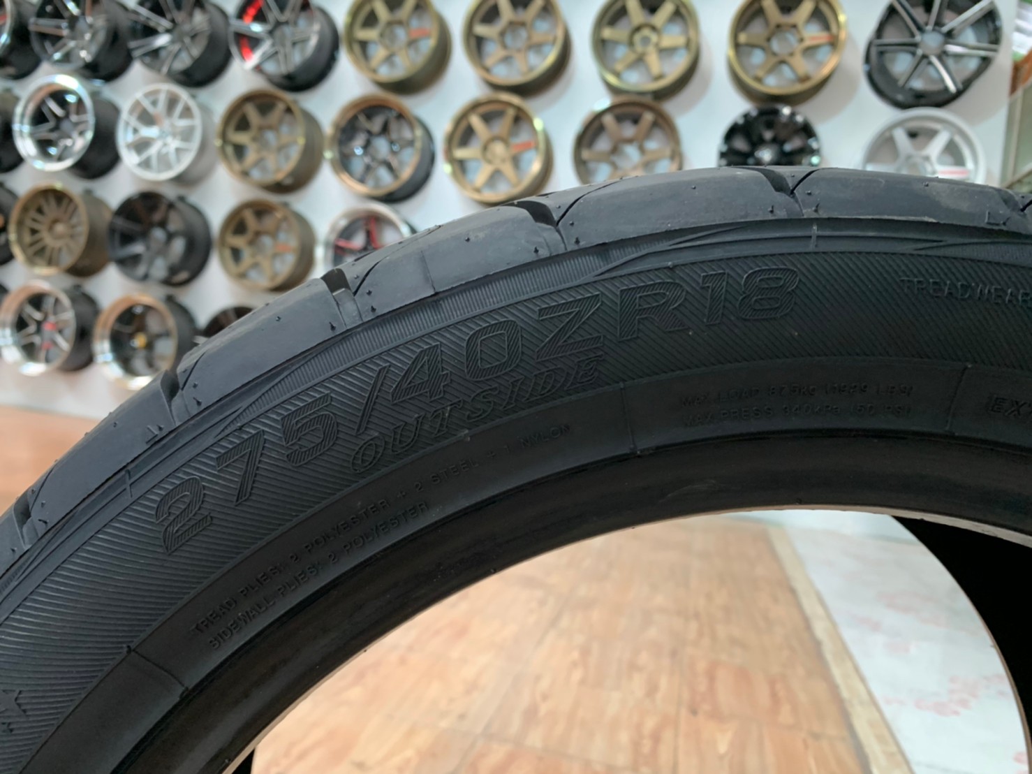 KINTO V-36 275/40R18 ยางสปอร์ตลายซิ่งคุณภาพดีนุ่มหนึบ ยางสายพันธุ์ญี่ปุ่น