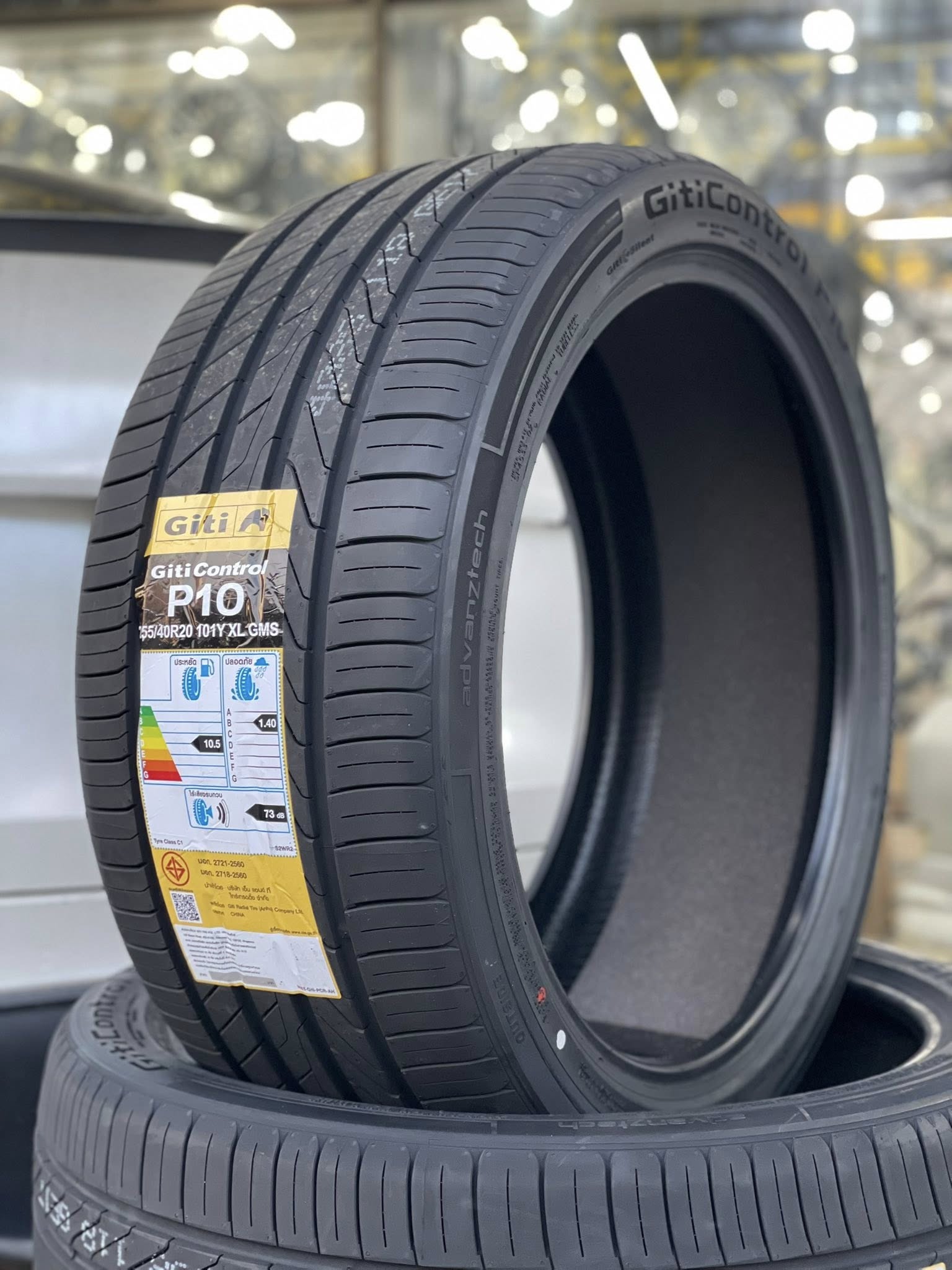 TESLA_MODEL Y 🚘❤️💫 🛞🐘#GITI_ControlP10_255/40R20 ❤️ 🛞 #รถไฟฟ้า100% #ยางเทคโนโลยีฟองน้ำ