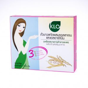 ขาวละออ ถั่วขาวสกัดผสมคอลลาเจนและแอลอาจีนีน(30 แคปซูล)