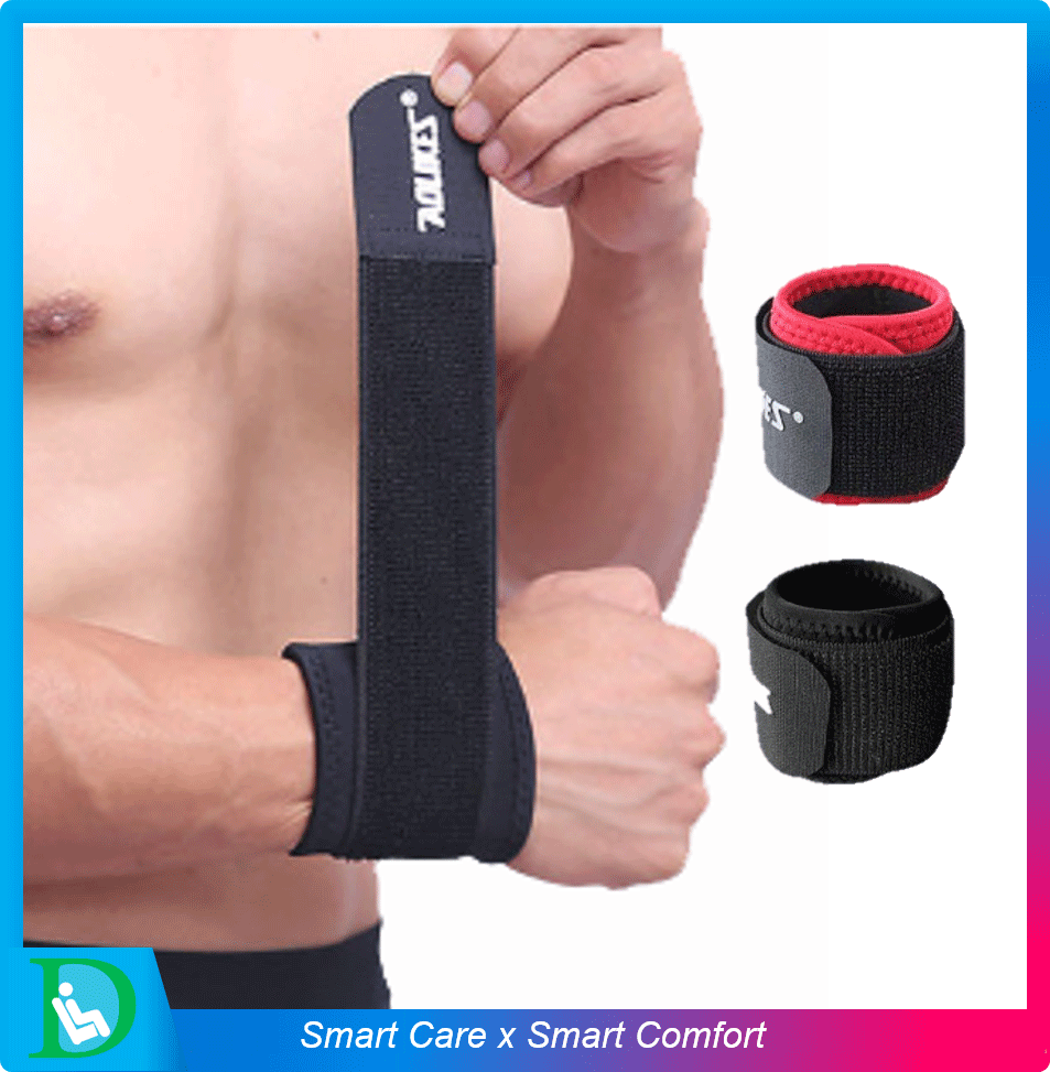 FIT360 AOLIKES สายรัดข้อมือ ผ้ารัดข้อมือ (A) ที่รัดข้อมือสำหรับออกกำลังกาย ผ้ารัดข้อมือยกน้ำหนัก ผ้ารัดข้อมือ ออกกําลังกาย